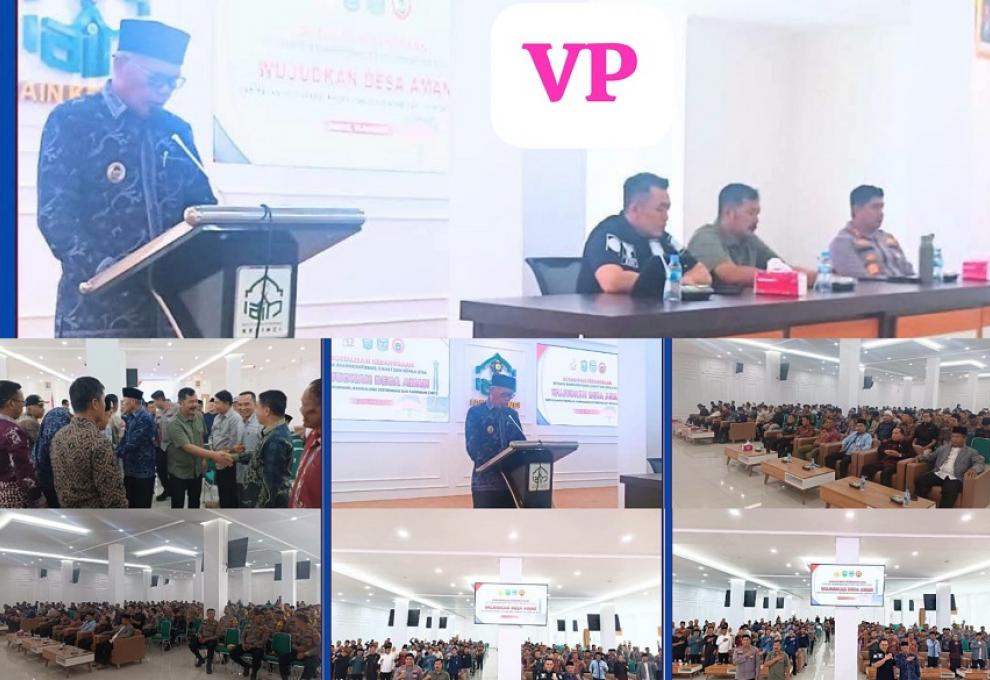 Hadiri Sosialisasi Akbar di IAIN Kerinci, Wawako Azhar Hamzah Tekankan Pentingnya Persatuan