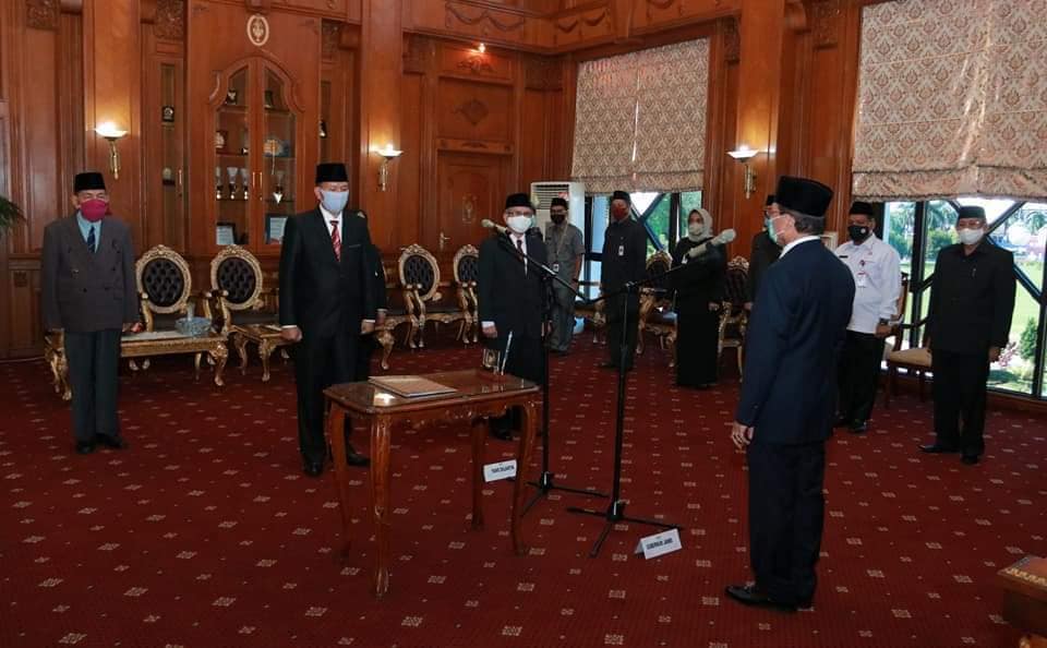 FACHRORI LANTIK KETUA DAN WAKIL KETUA BAZNAS PROVINSI JAMBI