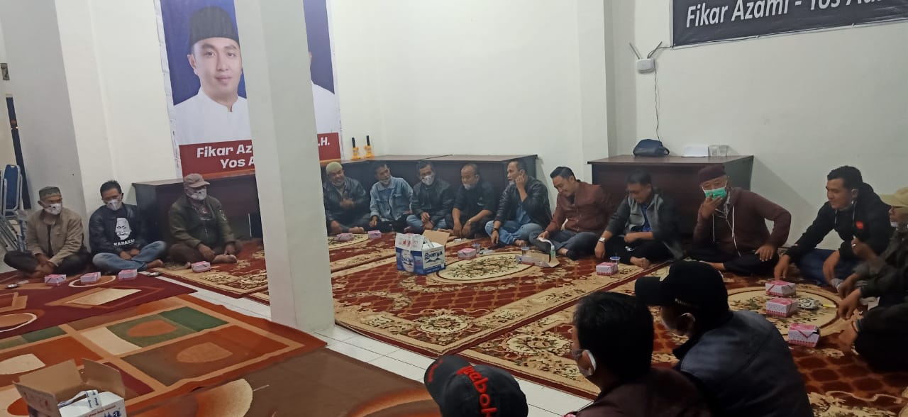 Forum Tiga Ojek Besar Sungaipenuh Nyatakan Sikap Dan Siap Menangkan Fikar-Yos