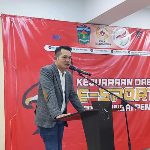 Resmi, Wawako Antos Tutup Kejurda E-Sport Kota Sungai Penuh