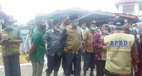 Pemkab Kerinci Beri Bantuan Kepada Korban Banjir di Kecamatan Danau Kerinci