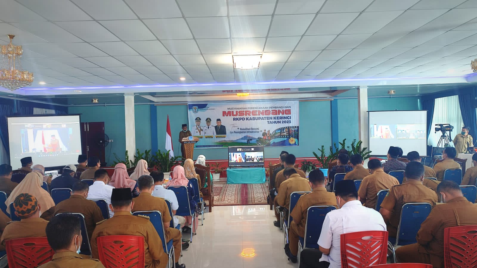 Bupati kerinci Buka Musrenbang RKPD Kabupaten kerinci tahun 2023