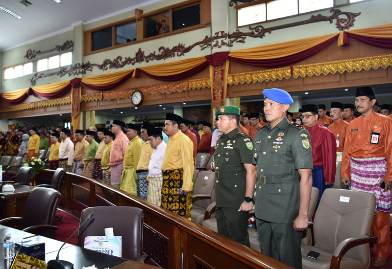 Rapat Paripurna Istimewa DPRD Provinsi Jambi dalam rangka HUT Provinsi Jambi Ke-61.