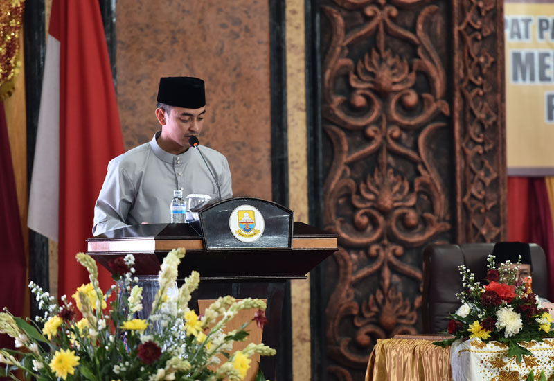 Rapat Paripurna Istimewa DPRD Provinsi Jambi dalam rangka HUT Provinsi Jambi Ke-61.