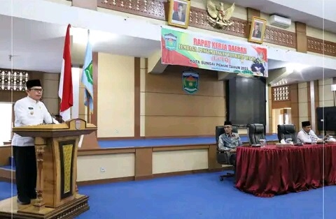 Rakerda LPTQ Kota Sungai Penuh Tahun 2023 Dibuka Langsung Oleh Wako Ahmadi