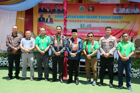 Bupati Kerinci Hadiri Peringatan HUT PPNI Ke 49