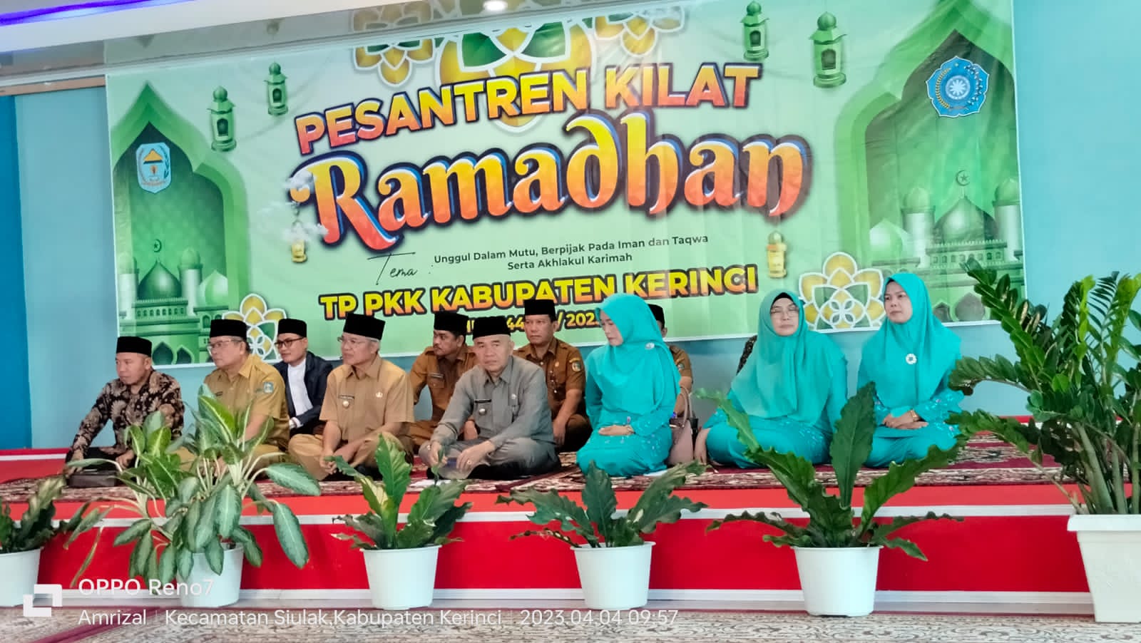 Inisiasi TP PKK, Bupati Kerinci Buka Pesantren Kilat Ramadhan
