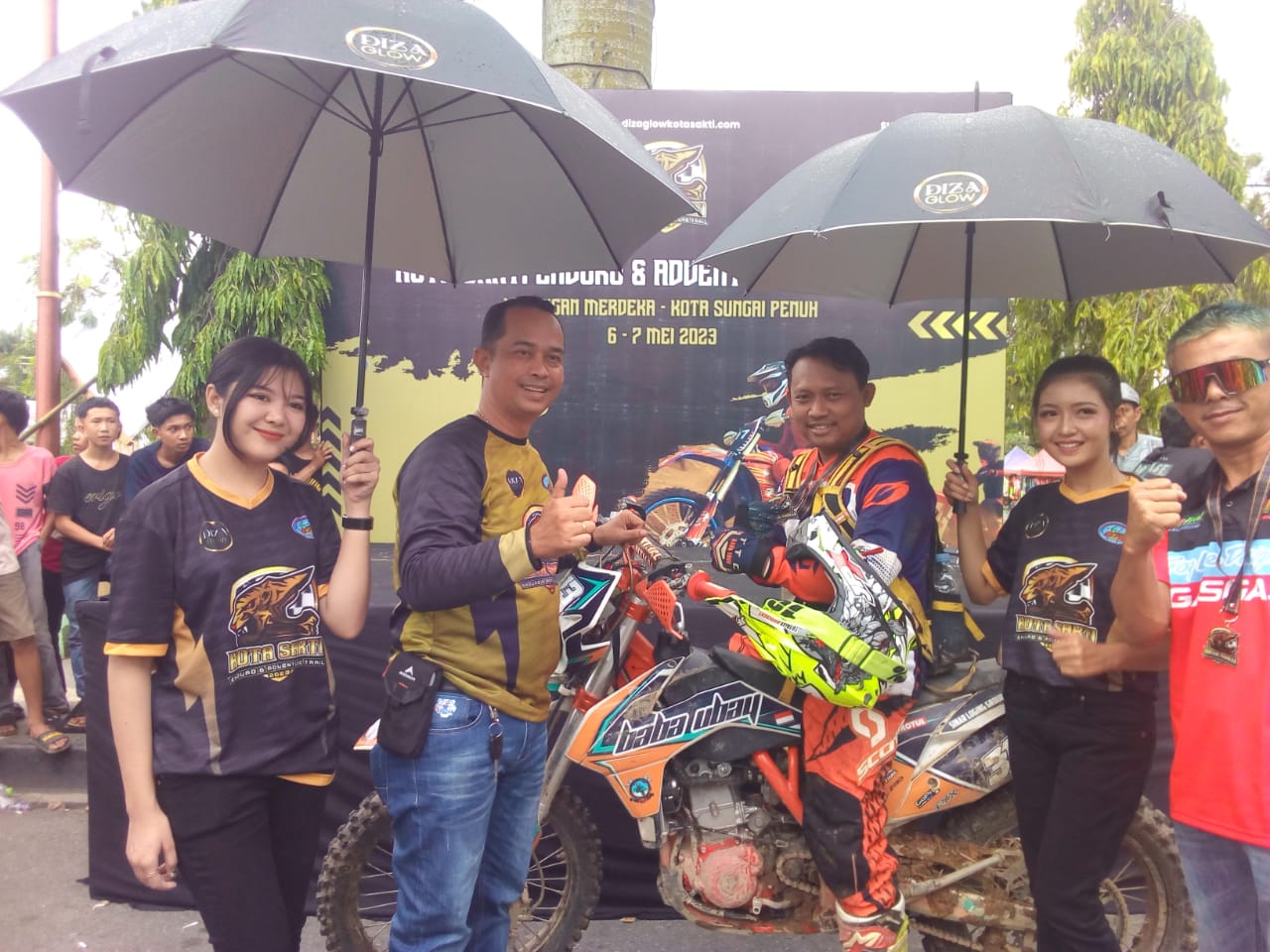 Wawako Antos Lepas 114 Peserta Prevete Kota Sakti Enduro Dizaglow-KTC