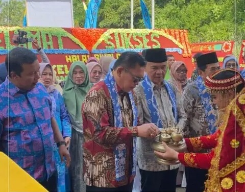 Wako Ahmadi Hadiri Halal Bi Halal HKK Tanjabtim, Pererat Silahturahmi Sesama Keluarga Kerinci