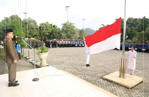Pemkot Sungai Penuh Gelar Upacara Peringatan Hari Lahir Pancasila Tahun 2023