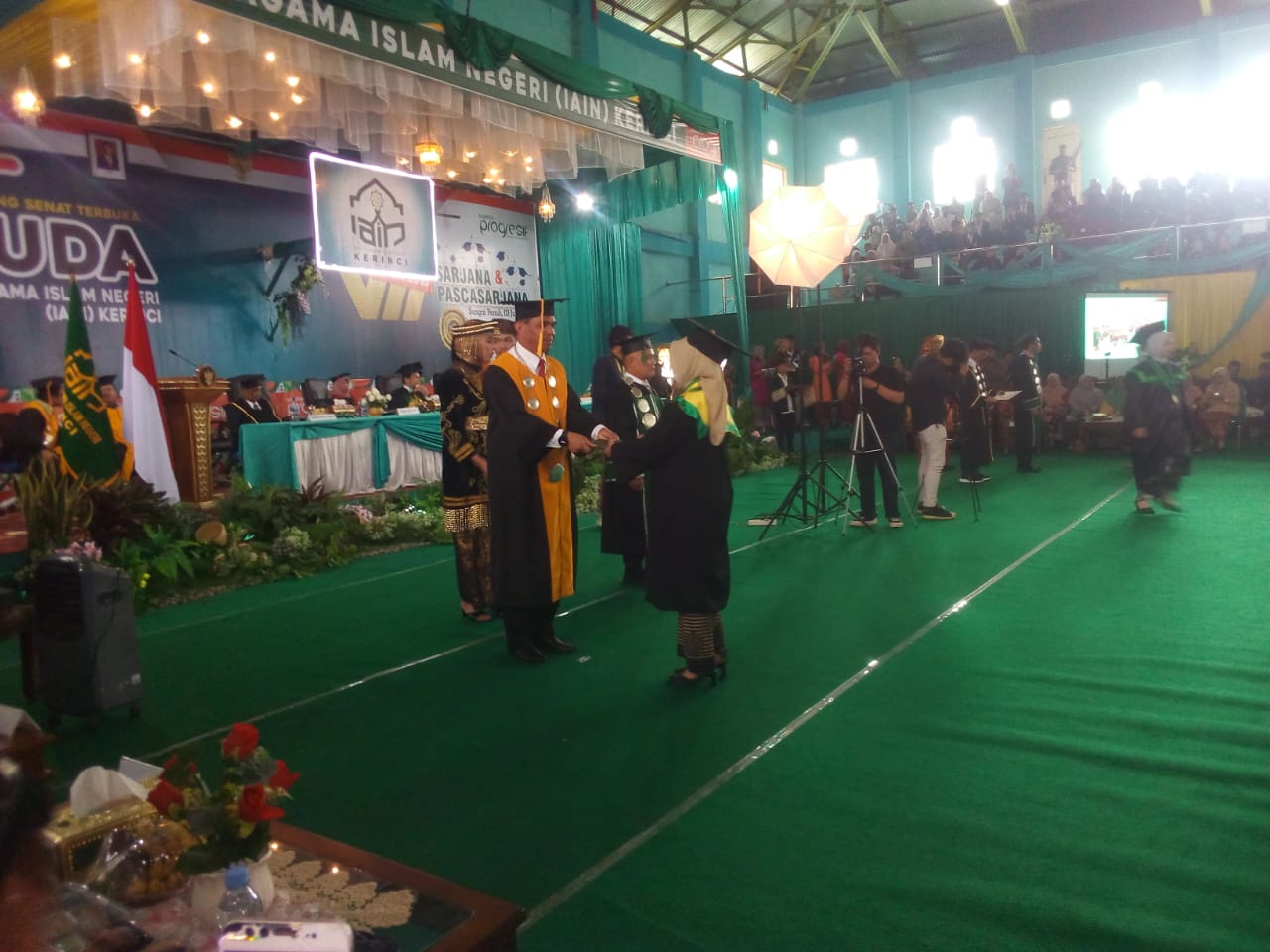 IAIN Kerinci Rapat Senat Terbuka Wisuda, Sebayak 691Mahasiswa Diwisuda