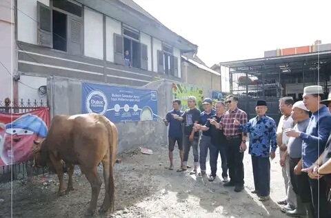 Bersama Dengan Organisasi KTLA, Wako Ahmadi Adakan Qurban 