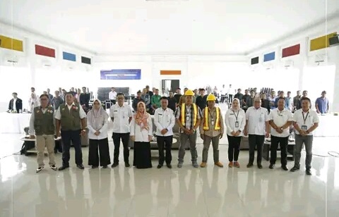 Pekot Sungai Penuh Adakan Pembekalan dan Uji Sertifikasi Konstruksi Para Tukang 