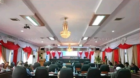 Laporan Hasil Ranperda, DPRD Kota Sungai Penuh laksanakan Rapat Gabungan