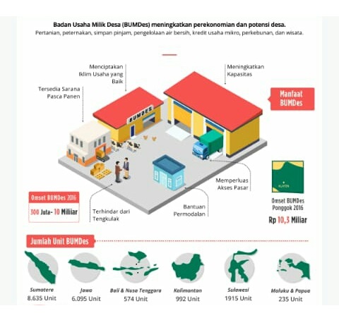 Sketsa Realisasi BUMDES Mekar Jaya