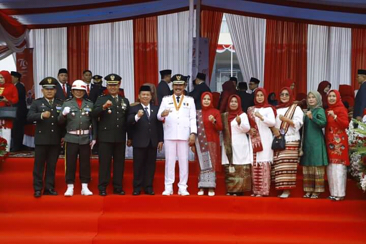 Dandim 0417/Kerinci Ikuti Upacara HUT Ke-79 Kemerdekaan Republik Indonesia