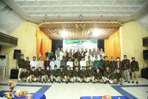 Sekda Alpian Hadiri Pelantikan Pengurus HMI Cabang kerinci 