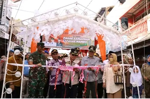 Akhirnya Wako Ahmadi Resmi Buka Pasar Ramadan Dan Pasar Mambo