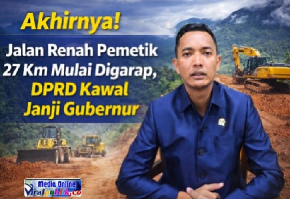 Yuza Putra, Tegaskan Komitmennya Kawal Langsung Realisasi Perbaikan Jalan 
