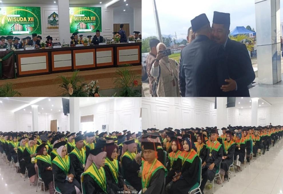 Wisuda XII IAIN Kerinci: Cetak 538 Lulusan yang Siap Hadapi Tantangan Era Digital