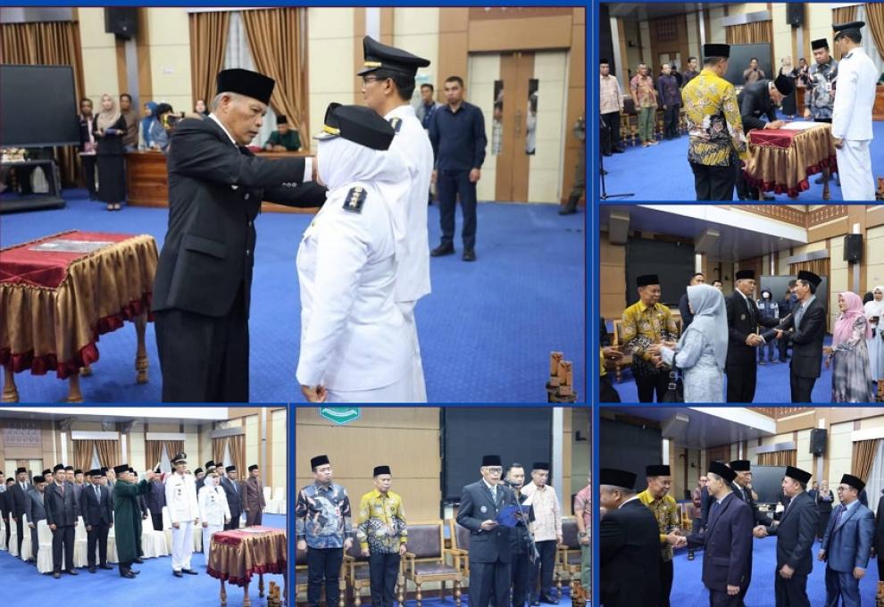 Penyegaran Birokrasi, Wawako Azhar Hamzah Rotasi 56 Pejabat Eselon III dan IV