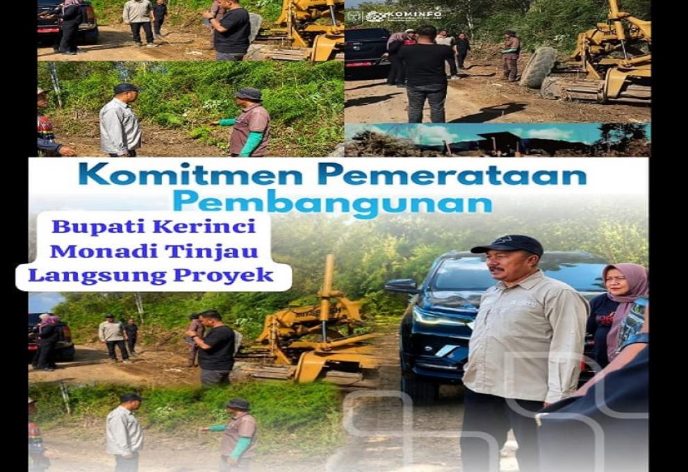 Pemerataan Pembangunan: Bupati Monadi Tinjau Progres Jalan Selampaung–Masgo Tangguh Tantangan Fiskal