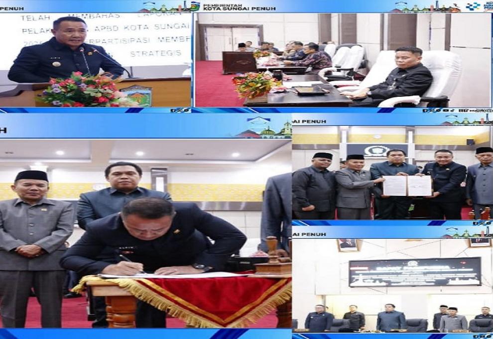 Hutri Randa Pimpin Rapat Paripurna DPRD Setujui LKPD 2025, Wako Alfin Apresiasi Sinergi untuk Kemajuan Daerah
