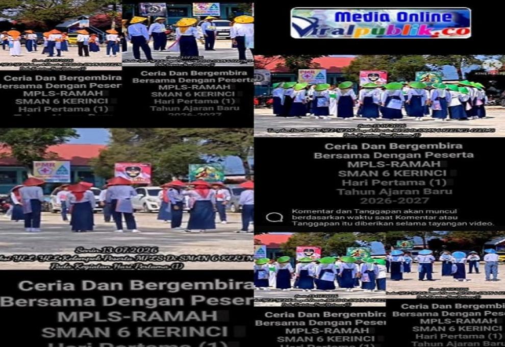 SMA Negeri 6 Kerinci Sukses Gelar MPLS Ramah 2026: Sambut Siswa Baru Tanpa Perpeloncoan