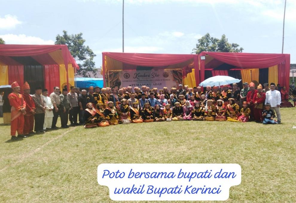 Jaga Warisan Leluhur, Bupati Kerinci Ajak Generasi Muda Lestarikan Budaya