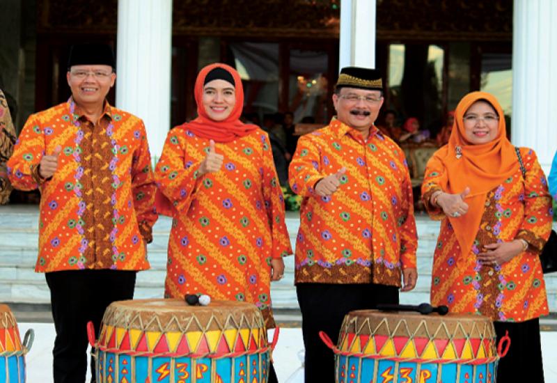 Pembukaan GTK PAUD dan DIKMAS di Balai Raya Semarak Bengkulu, Senin (10/07/2017)