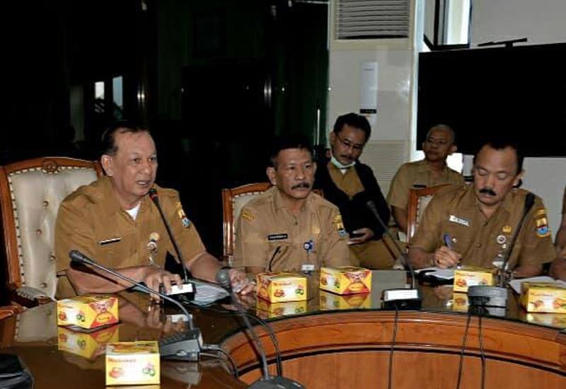 Rapat Penyusunan Perjanjian Kerja dan Substansi Pengisian SKP Online Provinsi Jambi.