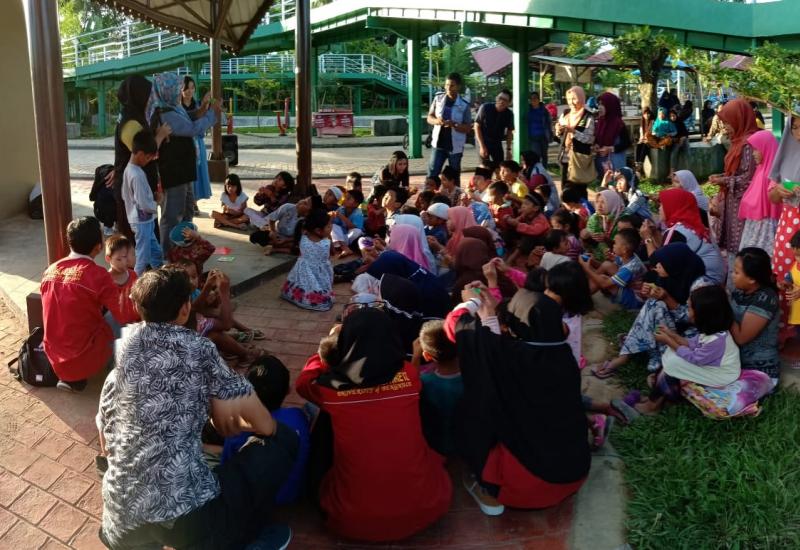 IPSPI DPD Bengkulu berikan Layanan Psikososial bagi Anak Korban Banjir.