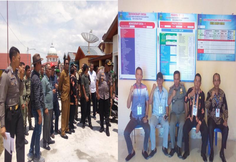 Pilkades Baru Debai di Pantau Langsung Dandim 0417 dan Polres Kerinci