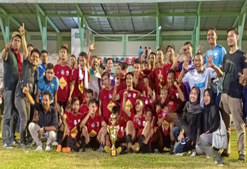 Perdana, Tim Sepak Bola Muaro Jambi Menjuarai Pra Porprov, PSSI Janjikan Bonus Pemain Dan Official