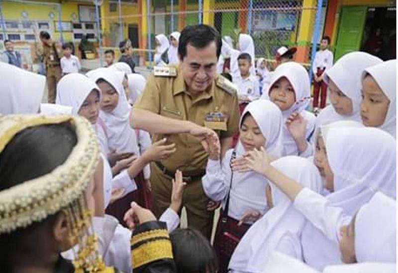 AJB Buka Expo Sekolah Zonasi Rujukan SDN 011/XI