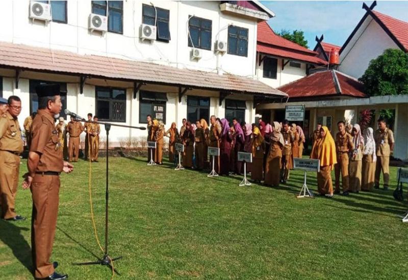 Mashuri Sidak,Cek Pegawai Yang Tak Ikut Apel