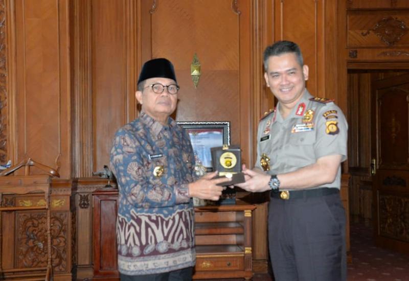 Kunjungan Kapolda Jambi, Fachrori Ajak Bersinergi Atasi Permasalahan Jambi