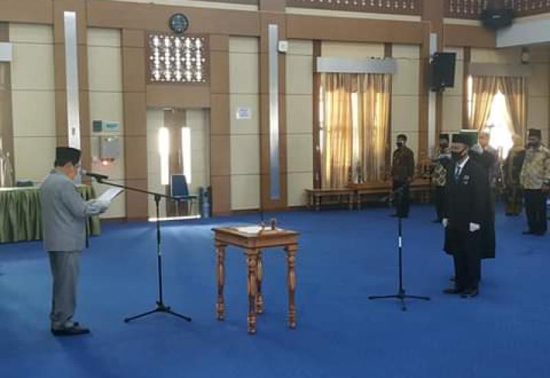 Wako AJB Lantik Alpian Sebagai Pj Sekda