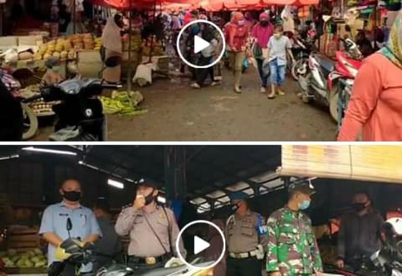 Screnshot Vidio Sosialisasi Pembatasan Jam Operasional Pasar