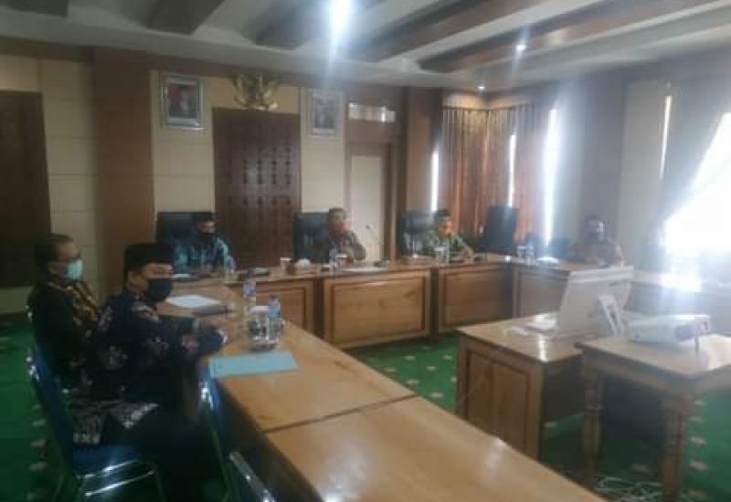 Pemkot Ikuti Halal Bi Halal Virtual Bersama Pemprov Jambi