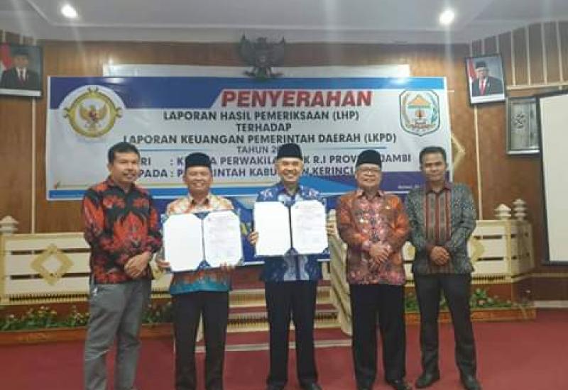 Takjub, Kerinci  Raih WTP Enam Kali Secara Berturut 