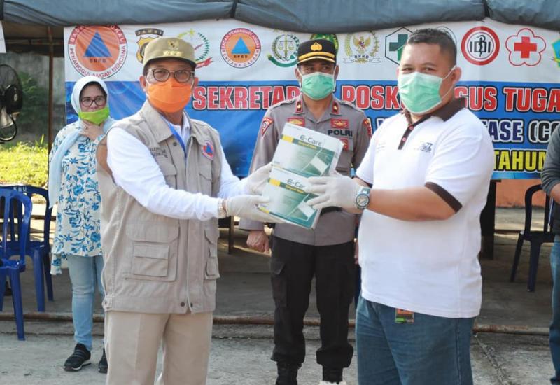 Fachrori Terima Bantuan 2.000 Masker Dari ACT 