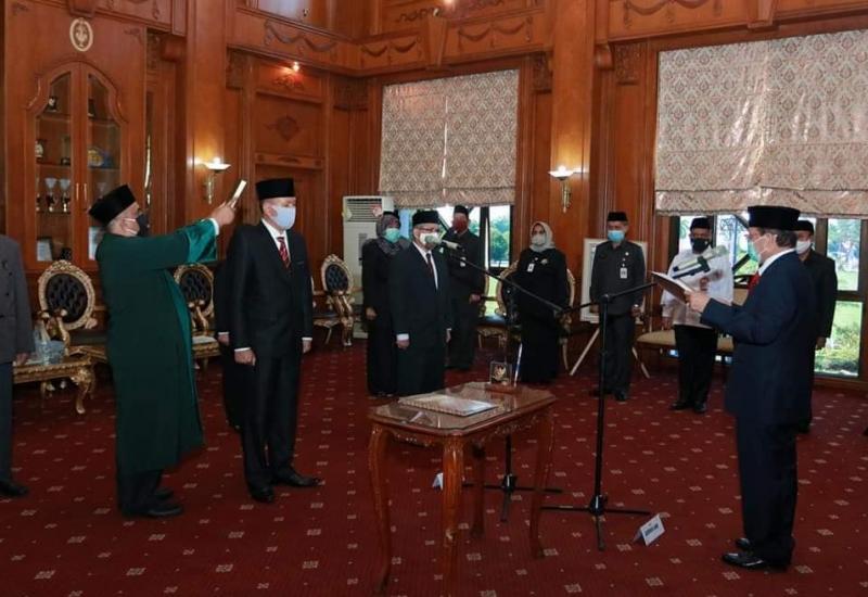 FACHRORI LANTIK KETUA DAN WAKIL KETUA BAZNAS PROVINSI JAMBI