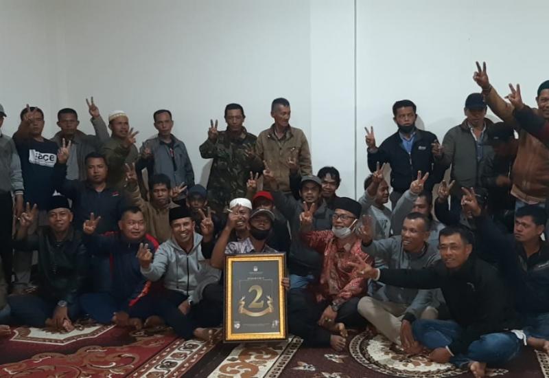 Anggota Ojek POKM Kumun Debai Bulatkan Tekad Menangkan Fikar - Yos