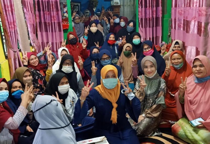Perempuan Bergerak, Bersama " Beryll Dara " Srikandi Renah Suryan Nyatakan Komit Pilih Fikar-Yos