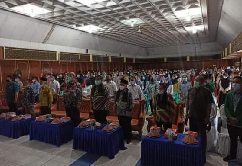 Sekda Alpian Hadiri Pelantikan Pengurus HMI Cabang kerinci 