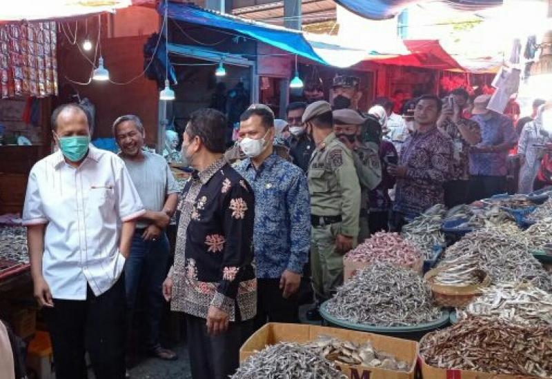 Pemkot Sungai Penuh Sidak Pasar Tanjung Bajure
