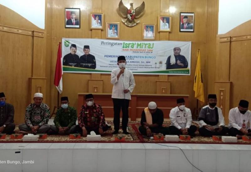 Pemkab Bungo Peringati Isra’ Mi’raj Nabi Muhammad SAW