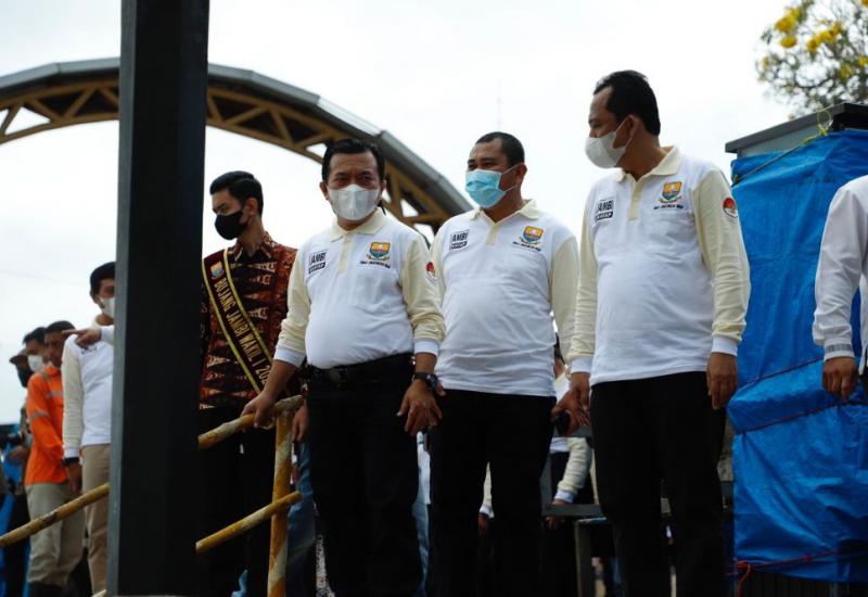 Pencanangan Gerakan Batanghari Bersih Langsung Dihadiri Bupati Bungo