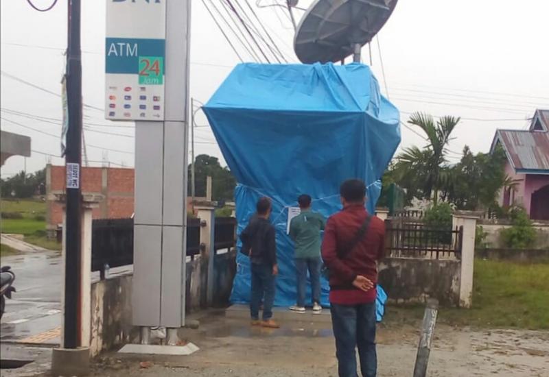 Heboh Jadi Perbincangan, Pelaku Bobol ATM BNI Depan IAIAN Belum Ditemukan